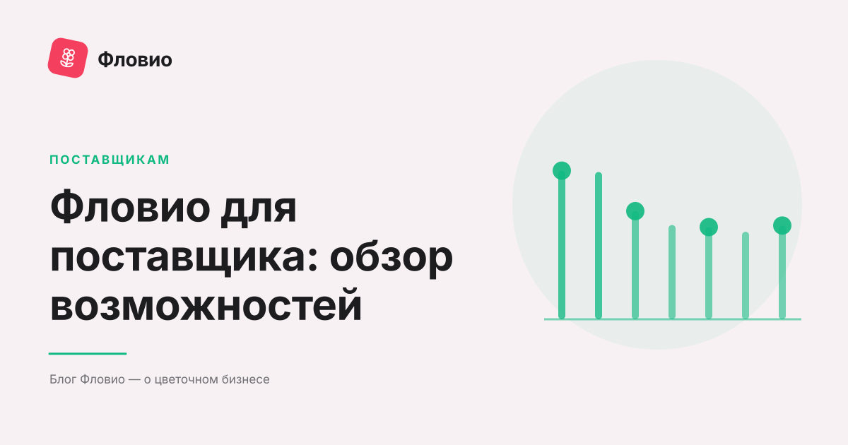 Фловио для поставщика: полный обзор возможностей платформы